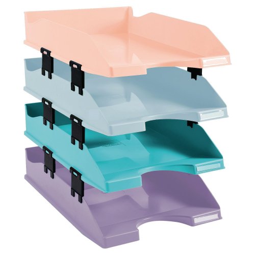 Lomakelaatikko Exacompta combo midi värilajitelma 4kpl, hinta 18,36€