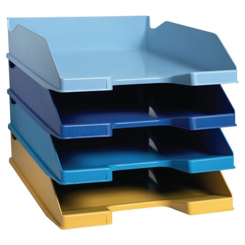 Lomakelaatikosto Exacompta beebleblue 4-osainen, monivärinen 4kpl, hinta 36,44€