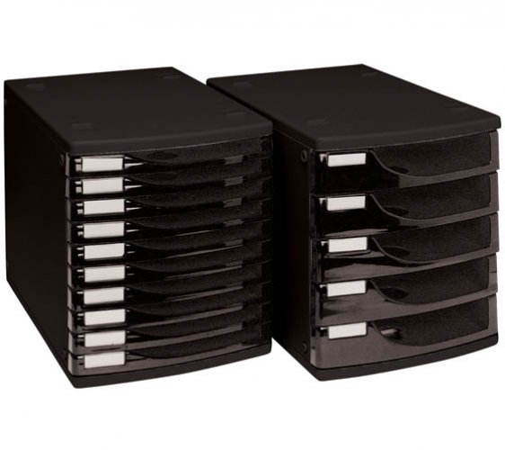 Lomakelaatikosto Metro 10-osainen musta, hinta 43,42€