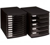 Lomakelaatikosto Metro 10-osainen musta