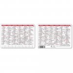 Lompakkoalmanakka 2026 Cc 6106 100 x 70mm