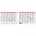 Lompakkoalmanakka 2026 Cc 6106 100 x 70mm