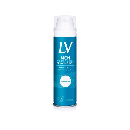 Lv men parranajogeeli 200 ml, hinta 11,50€