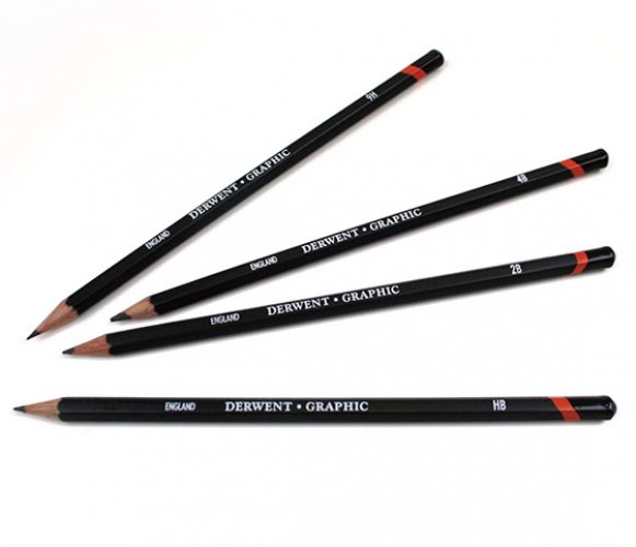 Lyijykynä Derwent Graphic 8B, hinta 1,25€
