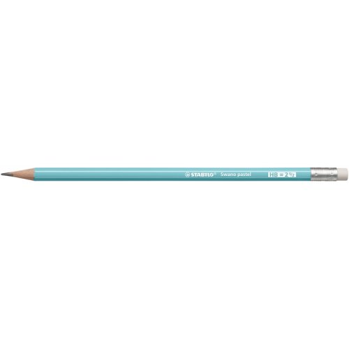 Lyijykynä STABILO Swano pastel HB kumipää sininen 12 kpl, hinta 7,68€