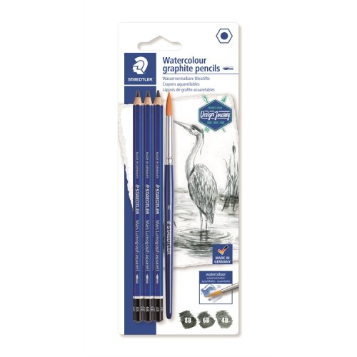 Lyijykynä vesiliuk Staedtler Mars Lumograph aquarell 100A /3, hinta 11,52€