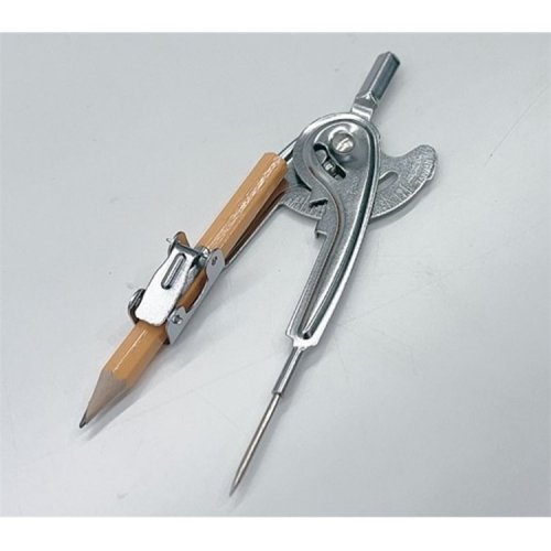 Lyijykynäharppi asteikolla metallinen, hinta 0,66€