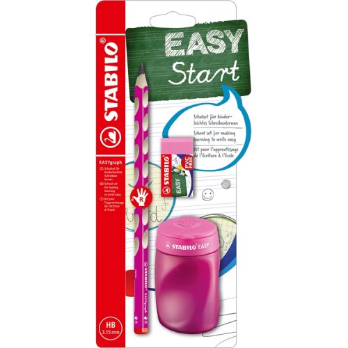 Lyijykynäsetti Stabilo Easygraph School Set pinkki oikeakät, hinta 6,71€