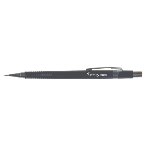 Lyijytäytekynä 0,5 mm HB Lyreco musta, hinta 2,77€