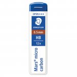 Lyijytäytekynän lyijy kovuus HB irtolyijy 0,5 mm Staedtler mars micro 12kpl