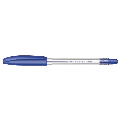 Lyreco ball pen non-retractable, 1mm, blue, hinta 1,06€