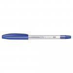 Lyreco ball pen non-retractable, 1mm, blue
