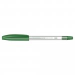 Lyreco ball pen non-retractable, 1mm, green