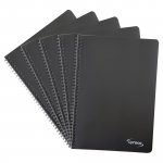 Lyreco design ruled notebook a4 - pack of 5 5kpl