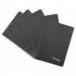 Lyreco design ruled notebook a5 - pack of 5 5kpl