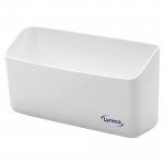Lyreco magnetic accessory holder, white