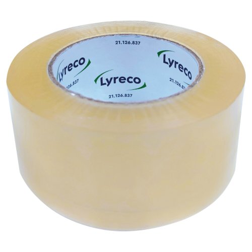 Lyreco pp low noise packaging tape, 50mmx100m - pack of 6 6kpl, hinta 19,41€