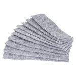 Lyreco refills for magnetic board eraser, pack of 10 10kpl