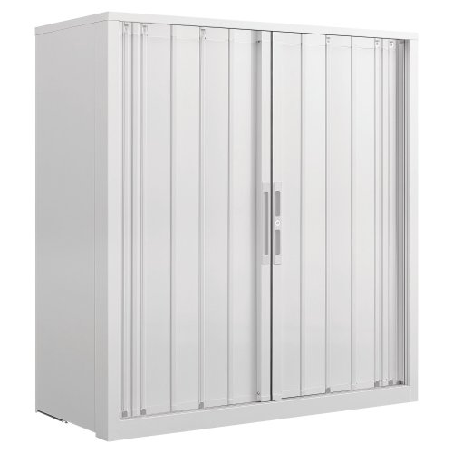 Lyreco tambour cupboard, white , 100cm, hinta 441,87€