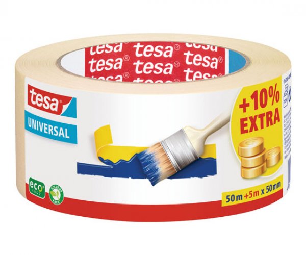 Maalarinteippi tesa ecoLogo Economy 50 mm x 50 m, hinta 6,60€