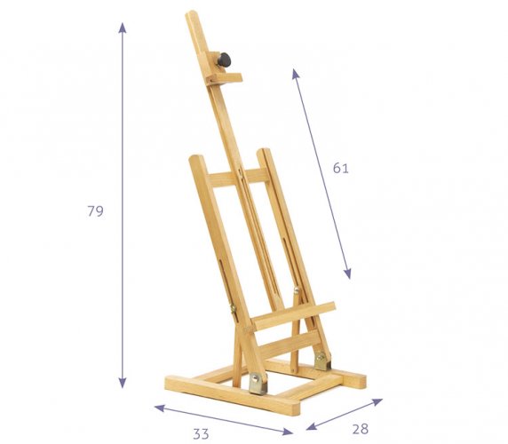 Maalausteline Pöydälle Classic Museo Ventoux pyökkiä, hinta 40,87€