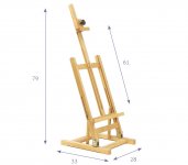 Maalausteline Pöydälle Classic Museo Ventoux pyökkiä