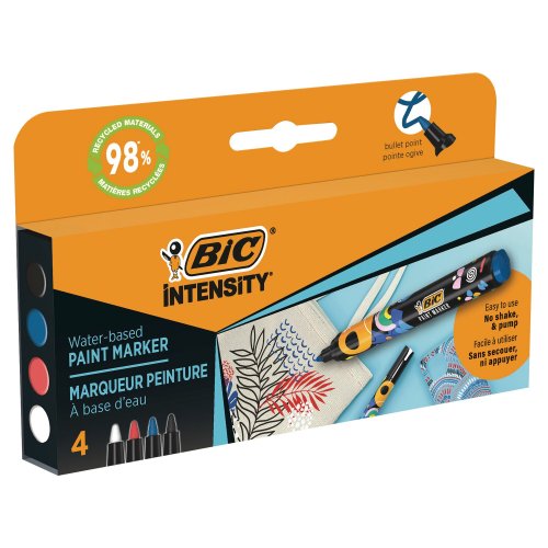 Maalikynä Bic intensity 1,5-2,3 mm, värivalikoima, hinta 20,25€