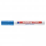 Maalikynä Edding 750 pyöreä 2-5mm sininen