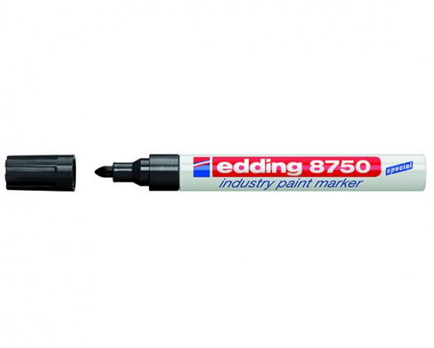 Maalikynä Edding 750 Paint Marker 2-4 mm musta, hinta 2,97€