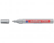 Maalikynä Edding 750 permanent 2-4 mm hopea