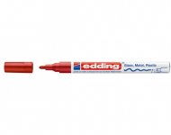 Maalikynä Edding 751 permanent 1-2 mm punainen