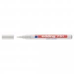 Maalikynä Edding 751 pyöreä 1-2mm valkoinen