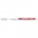 Maalikynä Edding 780 pyöreä 0,8mm valkoinen