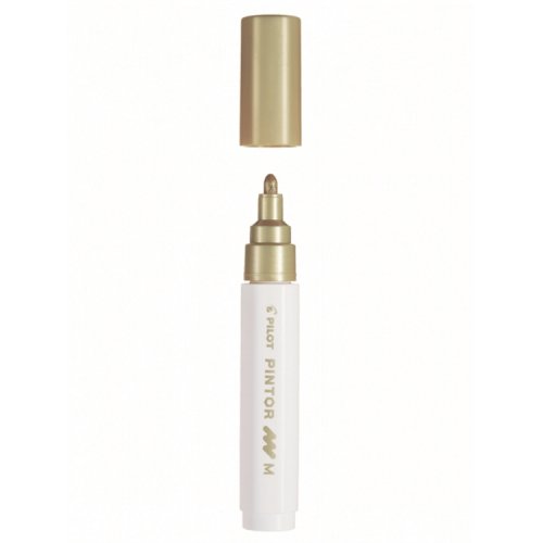 Maalikynä Pilot Pintor Paint Marker medium kulta, hinta 2,97€