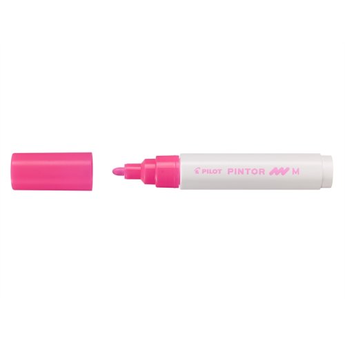 Maalikynä Pilot Pintor Paint Marker medium neonpinkki, hinta 2,97€