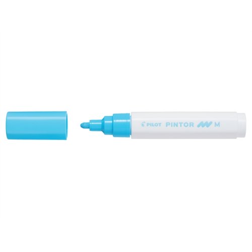 Maalikynä Pilot Pintor Paint Marker medium pastellinsininen, hinta 2,97€
