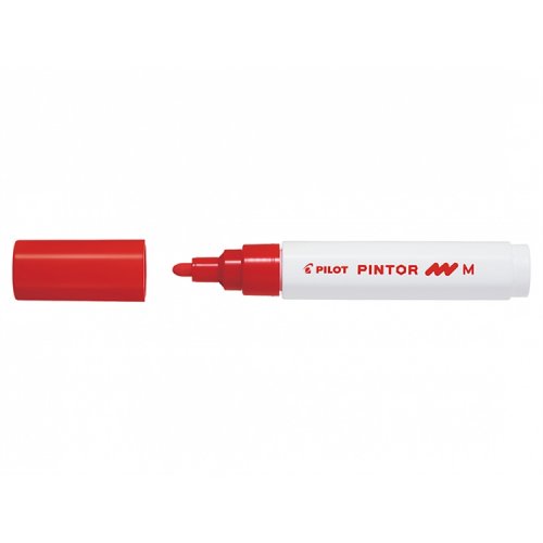 Maalikynä Pilot Pintor Paint Marker medium punainen, hinta 2,97€