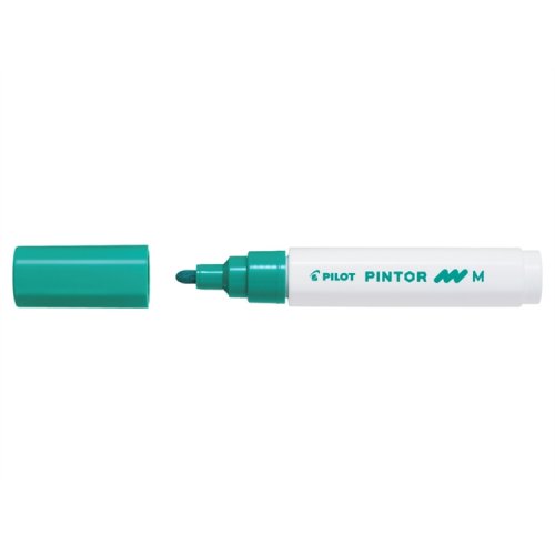 Maalikynä Pilot Pintor Paint Marker medium vihreä, hinta 2,97€