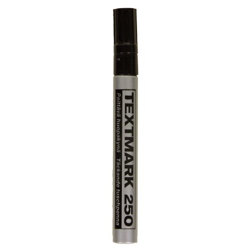 Maalikynä Textmark 250 hopea, hinta 1,40€