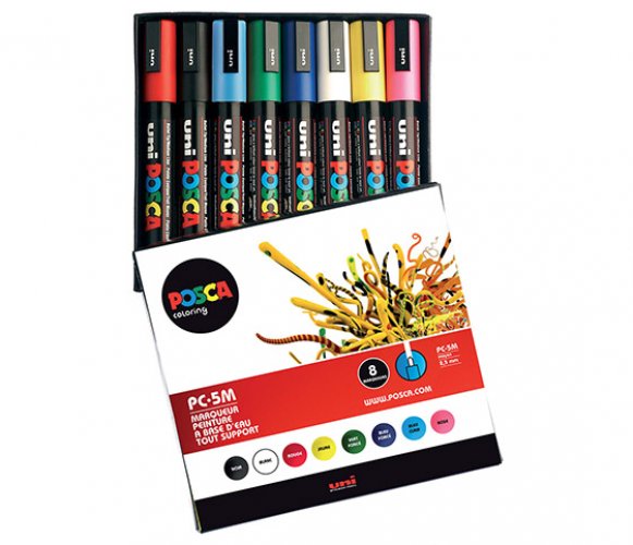 Maalikynä Uni Posca PC-5M Paint Marker 2, hinta 21,92€