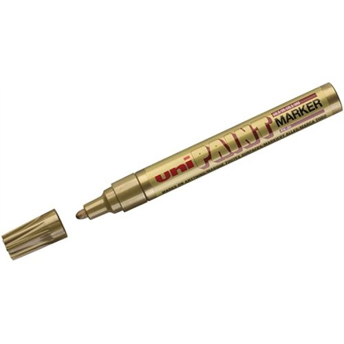 Maalikynä Uni PX-20 Paint Marker 2,5 mm kulta, hinta 2,48€