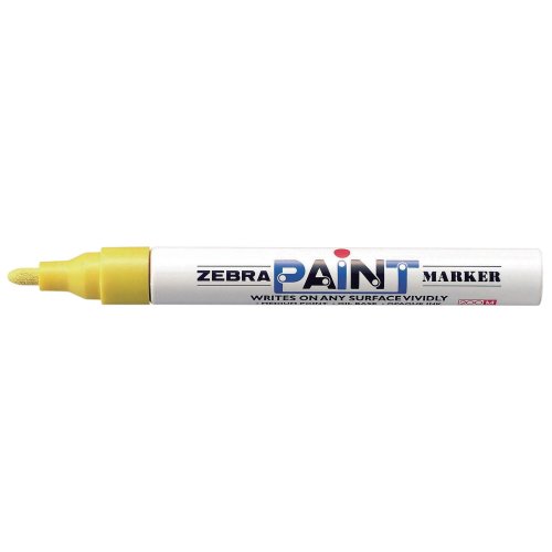 Maalikynä Zebra pyöreä 2mm keltainen, hinta 3,02€