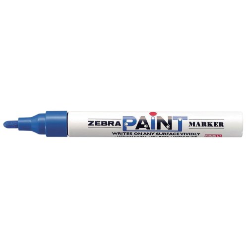 Maalikynä Zebra pyöreä 2mm sininen, hinta 2,96€