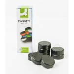 Magneetti Q-Connect 25 mm musta 10 kpl
