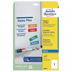 Magneettiarkki A4 Avery j8867 tulostettava 5kpl