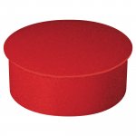 Magneettinappi Lyreco 22mm punainen 10kpl