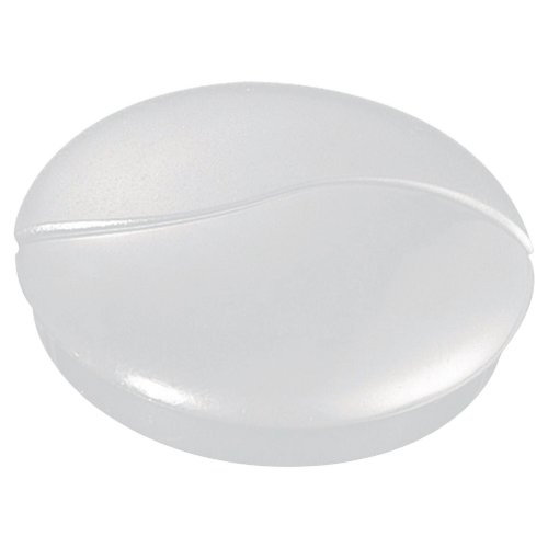 Magneettinappi Lyreco 37mm valkoinen 3kpl, hinta 8,60€