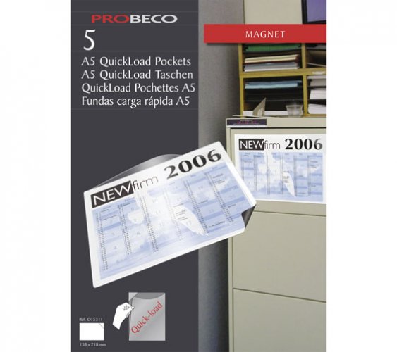 Magneettitasku Probeco Quickload A5 /5, hinta 12,55€