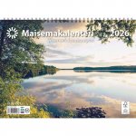Maisemakalenteri 2026 Ajasto seinäkalenteri 290 x 420mm