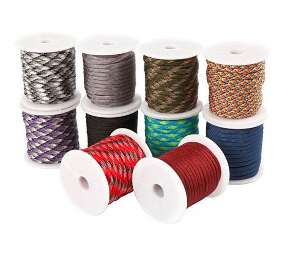 Makrameenyöri 5mm x 10m lajitelma 10kpl, hinta 30,53€